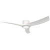 Perenz 7211B IR - Ventilatore da Soffitto con Luce, Telecomando 3 Pale Diametro 132.8 cm Bianco