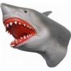 Yolococa Burattino di Mano Squalo Testa di Animale Realistica in Gomma Morbida Regali Giocattoli per Bambini Yeah Shark Puppets Youtube