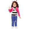 Funidelia | Costume di Gabby - La casa delle bambole di Gabby per bambina Cartoni Animati, Films & Series - Costume per bambini e accessori per Feste, Carnevale e Halloween - Rosa