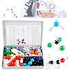 Poweka Modello Molecolare di Chimica 240 PCS, Kit di Struttura di Biochimica Base | Kit di Molecole Organiche per Insegnanti Studenti Scienziato Classe di Chimica