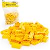 BRICK Flip LEGO 2x4 Mattoncini Classic, Giallo, 100 pezzi - Parti singoli nella confezione grande, mattoni basici | Basic Bricks (3001)