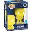 Funko Pop! Artist Series: Marvel Infinity Saga - Iron Man - Yellow - Avengers - Figura in Vinile da Collezione - Include una Custodia Protettiva in Plastica Premium - Idea Regalo - Movies Fans