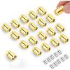 BTFO 20pz Luci LED in Miniatura, Piccole Luci LED Decorative con 10 Batterie di Ricambio Extra per Case Delle Bambole Fai Da Te Costruzioni Decorazioni per Feste (Bianco Freddo)