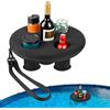 Vesidoloy Porta Bicchieri Per Piscina, Porta Bibite Piscina Vassoio Galleggiante 5 Fori Portabottiglie Galleggiante, Accessori Piscina Per 'acqua Per Feste