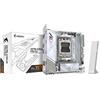 GIGABYTE X870I AORUS PRO ICE Scheda madre - Supporta CPU AMD Ryzen serie 9000, VRM a 8+2+1 fasi, fino 8400 MHz DDR5 (OC), 1xPCIe 5.0 M.2 + 4.0 M.2, WI-FI 7, LAN 2,5 GbE, USB 4 [X870I ICE]