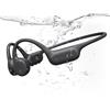 NUASI Cuffie Conduzione Ossea Nuoto, IPX8, Bluetooth 6.0, MP3 32GB Memoria | 10 Ore Riproduzione Auricolari Conduzione Ossea per Nuoto, Fitness, Corsa e Bici