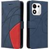 XINNI Cover Protettiva per Honor 600 Smart Case | retrò Cellulare Custodia Libro Antiurto in Flip Pelle PU/TPU