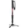 Manfrotto Element MII, Monopiede Video Fluido In Alluminio, Sottile E Leggero, Carico Fino A 16 Kg, Base Fluida Ripieghevole, 4 Sezioni, Twist Lock, Per Fotocamera Compatta E Reflex