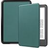 SATURCASE Custodia per Amazon Kindle da 6 di 11a generazione 2024/2022, in pelle PU, ultra sottile, leggera, con funzione auto sleep/wake (verde)