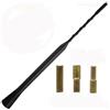 AUTOXBERT Antenna auto da 9 pollici, antenna per tetto auto, antenna per antenna, filettatura interna M5, viti per tutti i modelli con ricezione DAB FM di alta qualità