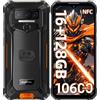 OUKITEL WP23 Plus Rugged Smartphone Andrioid 15-16GB+128GB/1TB Telefono Indistruttibile, 10600mAh Rugged Phone, 6.52 HD Cellulare Antiurto