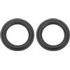 QUARKZMAN 2 Pezzi Anelli Di Gomma 127x82mm IDxOD Anelli Per Subwoofer Nero | Forati, Per Altoparlante Da 5 Pollici, Pezzi Di Ricambio Per Riparazione Altoparlanti O DIY