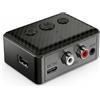 SIVITE Ricevitore bluetooth aux HiFi, rca jack e USB per stereo e auto
