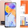 AGCUT Schermo LCD per Redmi Note 11 PRO 4G / 5G LCD Display per Xiaomi Redmi Note 11 PRO 2201116TG Note 11 PRO 5G 21091116I 6,67 Pollici Sostituzione Schermo Touch Screen Assembly con Riparazione