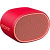 Sony SRS-XB01 - Speaker wireless portatile con EXTRA BASS, Resistente all'acqua, Bluetooth, Rosso
