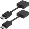 Agatige Cavo di Prolunga HDMI, 2 Pezzi Alta Velocità Adattatore da Maschio a Femmina di Prolunga HDMI 4K per Laptop, Monitor, PC