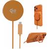 suonee Caricatore a induzione da 25 W, Qi 2.2, stazione di ricarica: caricabatterie wireless per iPhone 17/16/15/14/13, per Samsung S26, S25, Google Pixel 11, 10, tappetino di ricarica wireless con supporto