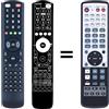 WDZP WF75640 Telecomando di ricambio adatto per Yamaha Digital Sound Projector YSP-800 YSP-1000