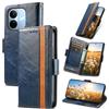 MOJIA Cover per Xiaomi Redmi Note 17 Pro 5G, PU Custodia Antiurto Resistente ai Graffi, Custodia Flip Portafoglio per Telefono con Supporto e Slot per Schede. Blu