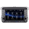 YZKONG Autoradio Linux per VW Golf 5 6 Passat Jetta Caddy EOS T5 Tiguan Touran CC Polo | Bluetooth/CarPlay/Android Auto Wireless/FM/AM/RDS/USB