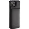 ZAGG mophie Juice Pack Power Bank per iPhone 15, Custodia Batteria da 2.400 mAh con +50% di Autonomia Extra, Protezione contro Cadute da 6 Piedi, Design Sottile, Indicatore LED, Porta USB-C (Nero)