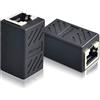 JBSTK 2 pezzi RJ45 accoppiamento Ethernet LAN cavo adattatore connettore di rete modulare accoppiamento di rete per cavo LAN, cavo di rete, cavo patch, cavo Ethernet, cavo Internet, RJ45 Coupler