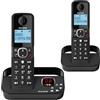 Alcatel F860 Voice Duo - Telefono cordless con segreteria telefonica e 2 telefoni - telefoni fissi per la casa - Telefoni con blocco chiamate