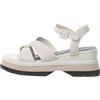 Jeannot SCARPE DONNA SANDALO IN PELLE OFF WHITE AJ522B