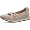Jana 8-22173-42, Ballerine Donna, Beige Oro, 39 EU