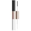 MAYEON Mascara Impermeabile con Piccolo Pennello, 1 Mascara con 2 Colori, Multicolore, 2 Pennelli 2 Colori, Anti-Sbavature, Lunga Durata, Volume e Allungamento, Senza Grumi (Bianco e Nero)