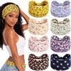 Awumbuk 8 Pezzi Fascia Capelli Donna, Elastico Boho Headband per Yoga