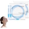 SHEHABOR 30 fiale sterili per siero di acido ialuronico da 1,2 ml, 3% 4D HA per viso, idratante per pelli secche e sensibili, siero di invecchiamento con collagene (2 scatole)