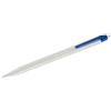 Caran d'Ache Caran d´Ache 825 ECO 0825.160 - Penna a sfera in resina e acciaio INOX, colore: Blu/Bianco