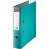 Esselte 11282 Essentials raccoglitore a leva con copertina in PP dorso 75 mm Turchese