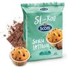 CAIYA Scotti Si con Riso Muffin con Riso e Gocce di Cioccolato Senza Lattosio (Lactose Free) 6 Monoporzioni 222g