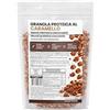 Vitastrong. Granola Proteica Caramello Vitastrong 250g, Muesli Croccante con 23,8g Proteine e 25,8g Fibre per 100g, con Avena, Soia e Gusto Caramello, Basso Contenuto di Zuccheri, per Colazione e Snack Fitness