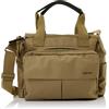 Inglesina Dual Bag Electa Borsa Fasciatoio Modulabile per Passeggino, Colore Dumbo Caramel | Capiente, con Clutch Rimovibile, 2 Tasche Termiche, Fasciatoio Incluso