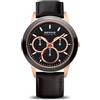 BERING Unisex Analogico Quarzo Ceramic Orologio con Cinturino in Pelle di vitello Cinturino e Vetro zaffiro 33840-446