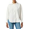 WRANGLER - Camicia Donna - Vestibilità Boyfriend - Cool Girl Shirt - Bianco Vissuto