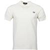 Fred Perry Polo da uomo M6000 senza strisce a contrasto, crema, XXXL