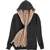 Niwicee Felpe con Cappuccio Donna Pullover Addensato da Tenere al Caldo Sweatshirt Maglione Manica Lunga Cappotto Hoodie Felpa in Pile Serie Plus Pullover Cotone Zip