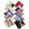 ASTRQLE 10 sciarpe quadrate da donna in seta, 50 x 50 cm, multiuso, alla moda, in raso, per testa, collo, fazzoletto per capelli (colore casuale)