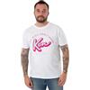 Barbie Mens T-Shirt Bianca Manica Corta | Ken Non Solo Arm Candy Classic Color Design | Autentico Merchandising Movie | Regalo Comodo ed Elegante per Lui