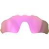 Wetnenss Lenti di ricambio per occhiali da sole Oakley Radar EV Path OO9208, polarizzate, spessore 1,5 mm, prevenzione del sale, resistenti agli oli (pink)