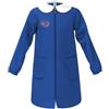 Siggi Group Grembiule Divisa Scuola Primaria Bambina, Colore Bluette, Chiusura a Cerniera, Ricamo Cuore