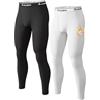 CL convallaria Pantaloni Termici Uomo Pantalone 1 o 2 Confezioni di Mutande Lunghe da Uomo, Intimo Termico, Strato di Base, Foderato in Pile, per Il Freddo