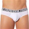 Bikkembergs BIPACK SLIP UOMO BIKKEMBERGS INTIMO 2 PEZZI MISURA L BIANCO