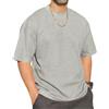 Fastkoala Maglietta da uomo con scollo rotondo, a nido d'ape, stile hip rock, estiva, da golf