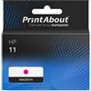 PrintAbout Cartuccia compatibile HP 11 (C4837A) - Magenta
