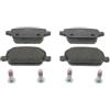 FERODO Kit pastiglie freni Posteriore non predisposto per visualizzazione avviso usura con accessori FDB1917 Compatibilità con FORD Focus II Hatchback DA, HCP, DP S-MAX WA6 KUGA I MONDEO IV BA7